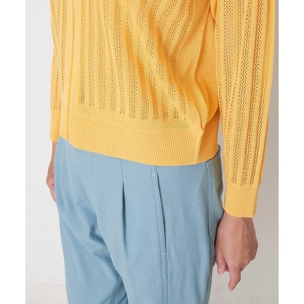 ジョルジュ・レッシュ/透かし編みショートカーディガンの通販は