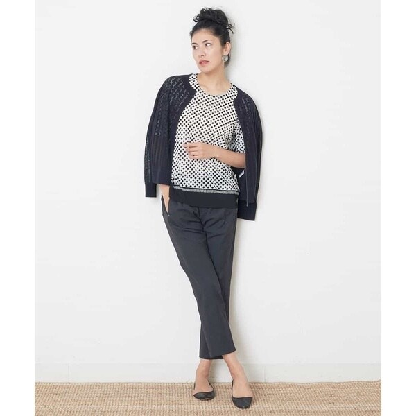ジョルジュ・レッシュ/透かし編みショートカーディガンの通販は