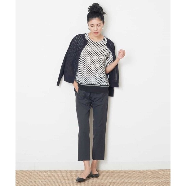 ジョルジュ・レッシュ/透かし編みショートカーディガンの通販は