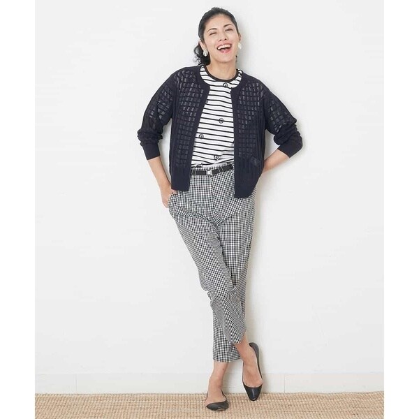 ジョルジュ・レッシュ/透かし編みショートカーディガンの通販は