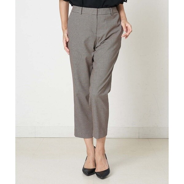 ジョルジュ・レッシュ/千鳥柄テーパードパンツ