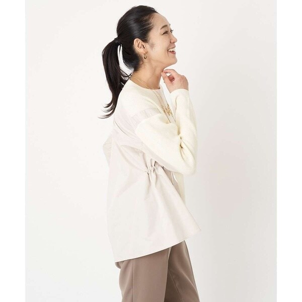 ジョルジュ・レッシュ（ES RECH）/ドロストギャザードッキングニット