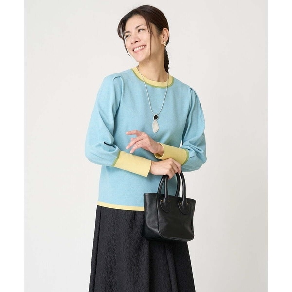 ジョルジュ・レッシュ（ES RECH）/[アンサンブル対応]タックスリーブニットプルオーバー