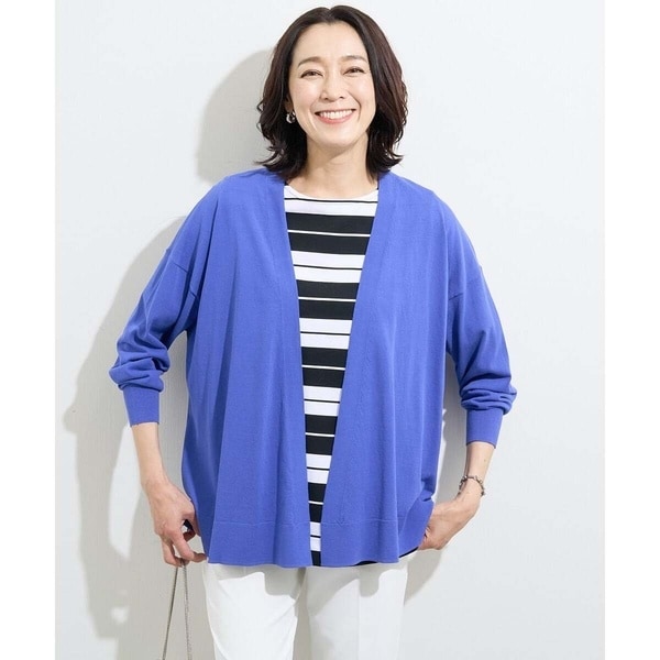 ジョルジュ・レッシュ（ES RECH）/[接触冷感]クールミドル丈カーディガン