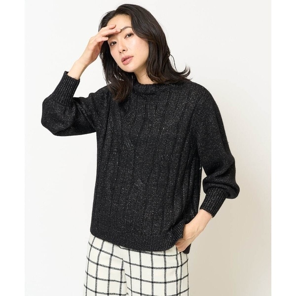 ジョルジュ・レッシュ（GEORGES RECH）/ラメリリーヤーンニットプルオーバーの通販は 11,435円