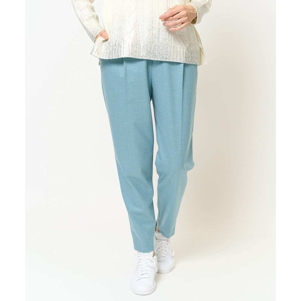 ジョルジュ・レッシュ（ES RECH）/[日本製]裏起毛センタープレスストレッチテーパードパンツ