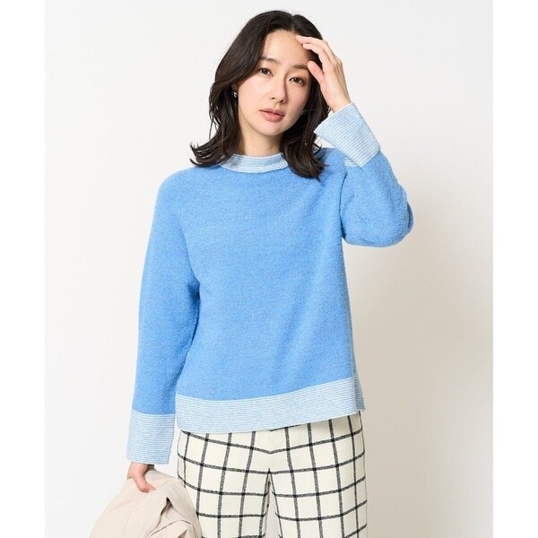 ジョルジュ・レッシュ（ES RECH）/シャイニーブークレニットプルオーバー