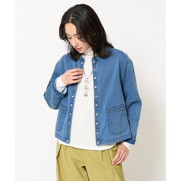 PRADA＊Bull denim blouson jacket デニムジャケット＊送料込 PRADA】プラダ セルビッジデニム ブルゾン (PRADA/デニム