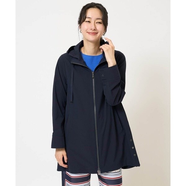 ジョルジュ・レッシュ（ES RECH）/ヘムライン4WAYタフタフードコート ジョルジュ・レッシュ（GEORGES RECH）/ヘムライン4WAYタフタフードコート