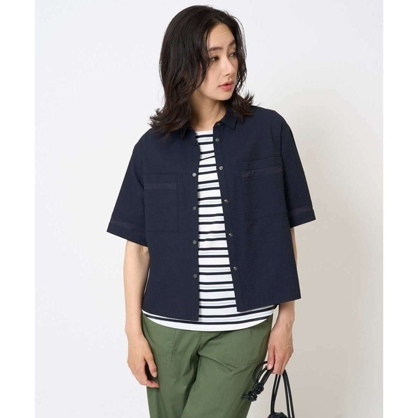 ピータードゥ サイズ:34 PD-FW-482A カラーブロック長袖シャツ 中古 BS99