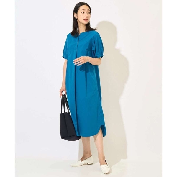 ジョルジュ・レッシュ（ES RECH）/[撥水加工]撥水タフタドルマンスリーブワンピース