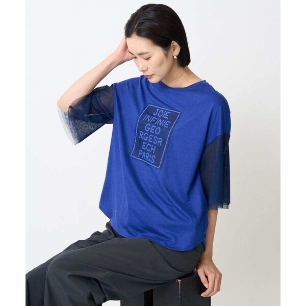 tシャツ Tシャツ DROIT BELLO（ドロイトベロ）ブラッシュPARIS Tシャツ レディース DROIT BELLO tシャツ BELLO（ドロイトベロ）ブラッシュPARIS Tシャツ