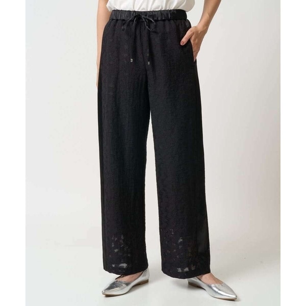 ジョルジュ・レッシュ（ES RECH）/シアージャガードサテンワイドパンツ