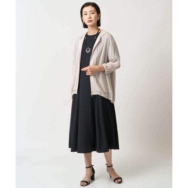 中古】ケイトスペード KATE SPADE ワンピース フレア ひざ丈 半袖 切替