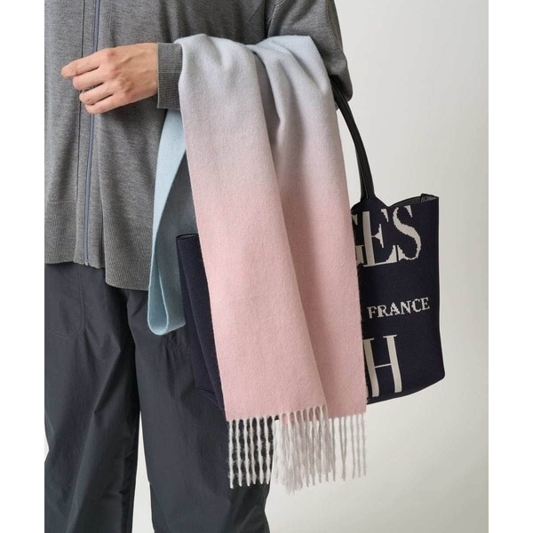 ジョルジュ・レッシュ（ES RECH）/オンブレカラーウールストール