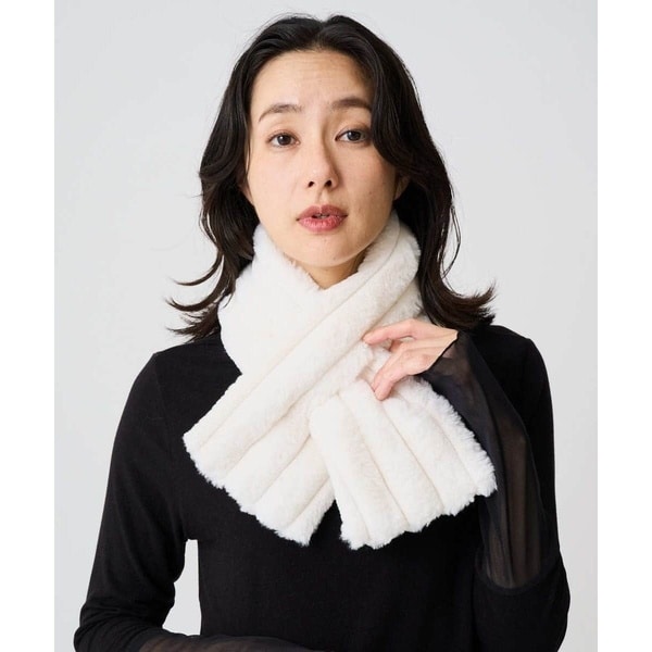 ジョルジュ・レッシュ（ES RECH）/ストライプフェイクファーティペット