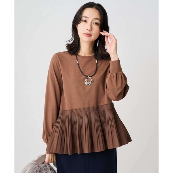 ジョルジュ・レッシュ（ES RECH）/プリーツ切替プルオーバー