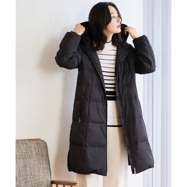 ジョルジュ・レッシュ（ES RECH）/シャイニータフタロングダウンコート