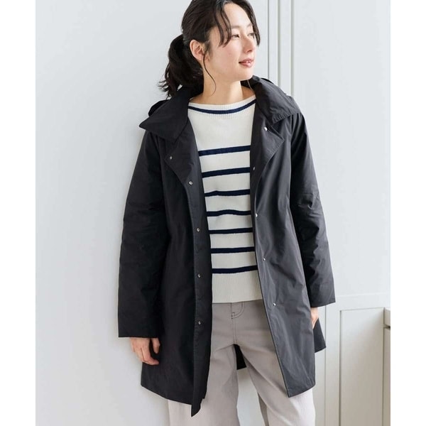 ジョルジュ・レッシュ（GEORGES RECH）/[追加]ステッチレスステンカラーミドルダウンコート