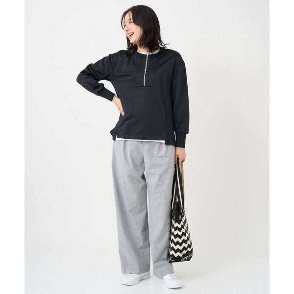 ジョルジュ・レッシュ（GEORGES RECH）/[日本製]ドロストタックワイドパンツ_17