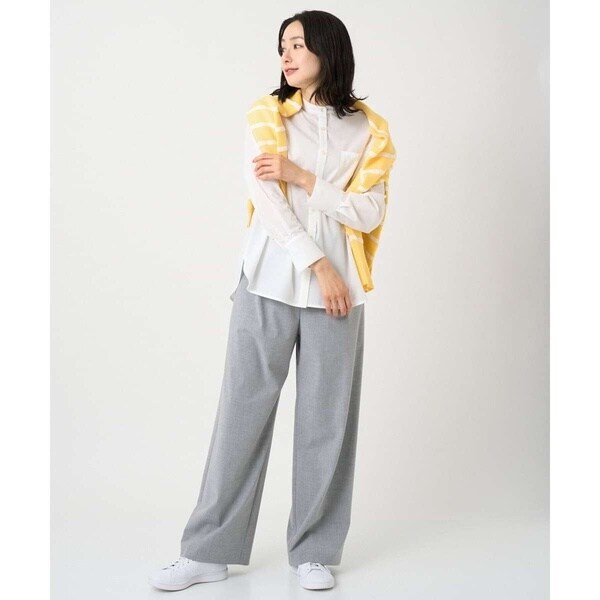 ジョルジュ・レッシュ（GEORGES RECH）/[日本製]ドロストタックワイドパンツ_18