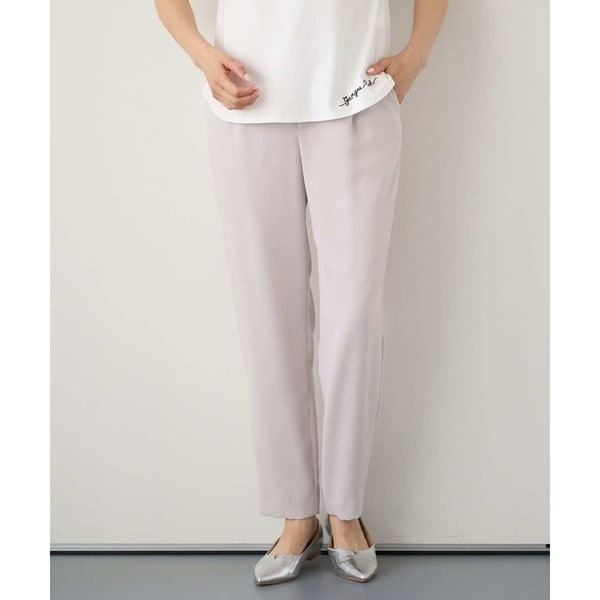 ジョルジュ・レッシュ（GEORGES RECH）/[日本製]リラックスサテンテーパードパンツ 7,524円