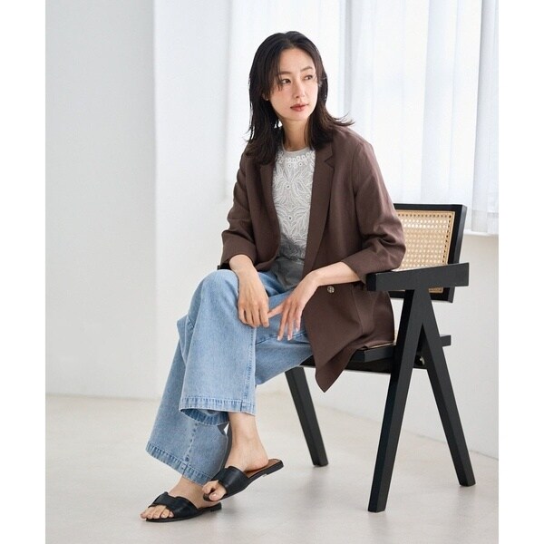 ジョルジュ・レッシュ（GEORGES RECH）/イージーデニムワイドパンツ_2