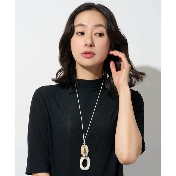 ジョルジュ・レッシュ（GEORGES RECH）/[日本製]モザイクシェルネックレス