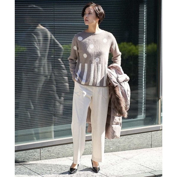 ジョルジュ・レッシュ（ES RECH）/【洗える】コーデュロイワイドパンツ