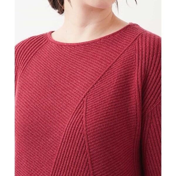 ジャンニ・ロ・ジュディチェ/【洗える】ホールガーメントニットプルオーバー ジャンニ・ロ・ジュディチェ/【洗える】ホールガーメントニットプル