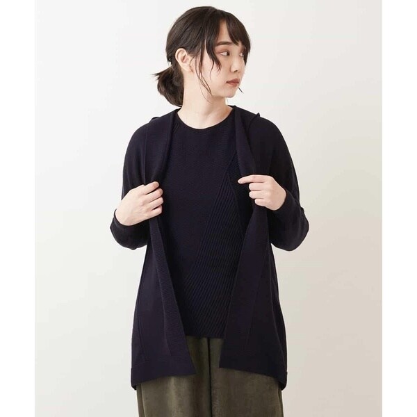 ジャンニ・ロ・ジュディチェ/ホールガーメントニットカーディガンの