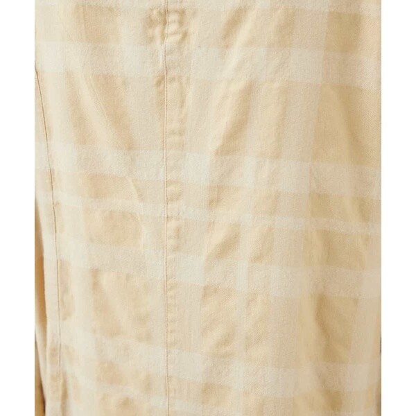 ジャンニ・ロ・ジュディチェ/【洗える】コットンウールチェック柄