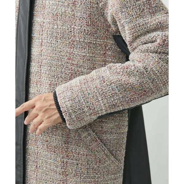 ジャンニ・ロ・ジュディチェ/ファンシーツイードキルティング中綿