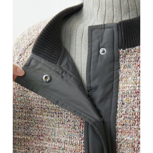 ジャンニ・ロ・ジュディチェ/ファンシーツイードキルティング中綿