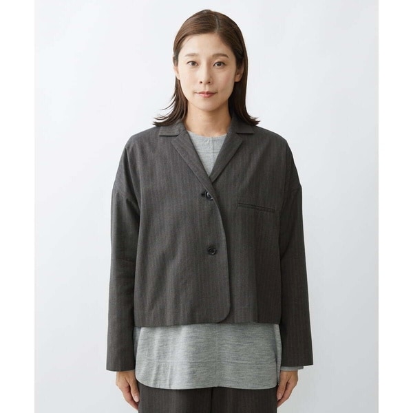 ジャンニ・ロ・ジュディチェ（GIANNI LO GIUDICE）/先染めストライプテーラードジャケットの通販は