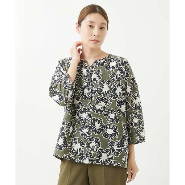 ジャンニ・ロ・ジュディチェ（GIANNI LO GIUDICE）/[洗える]ファンキーフラワープリントブラウスの通販は 18,150円