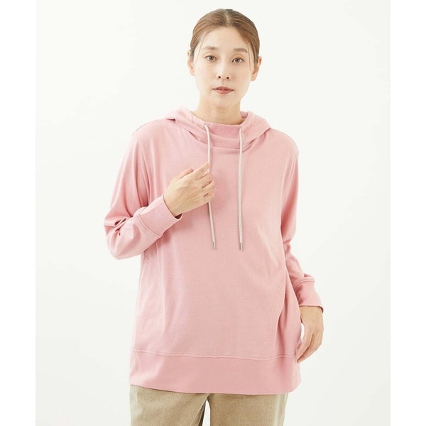 ジャンニ・ロ・ジュディチェ（GIANNI LO GIUDICE）/[洗える]リヨメンロフト天竺チュニックパーカーの通販は