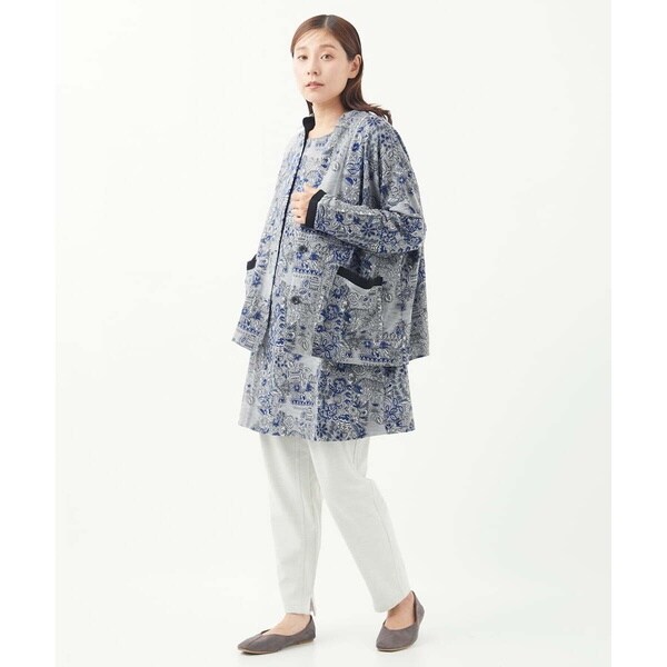 ジャンニ・ロ・ジュディチェ（GIANNI LO GIUDICE）/[洗える・日本製]ワンダーランドジャガードカーディガン_14