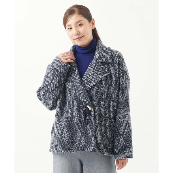 ジャンニ・ロ・ジュディチェ（GIANNI LO GIUDICE）/[日本製]シーレニットショートコート