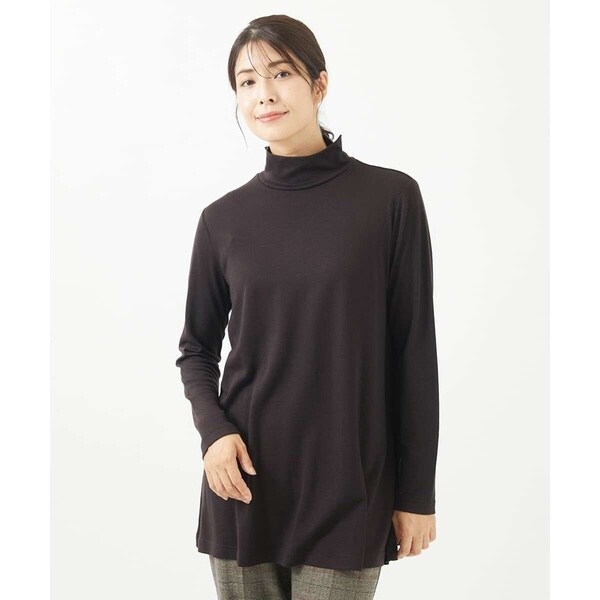 ジャンニ・ロ・ジュディチェ（GIANNI LO GIUDICE）/[洗える・日本製]スーパーファインウールチュニックカットソー