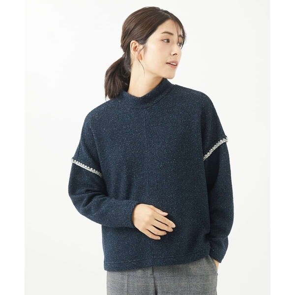 GIANNI LO GIUDICE / ジャンニ・ロ・ジュディチェ [日本製]シルクツイードボイルプルオーバー ジャンニ・ロ・ジュディチェ（GIANNI LO GIUDICE）/[日本製