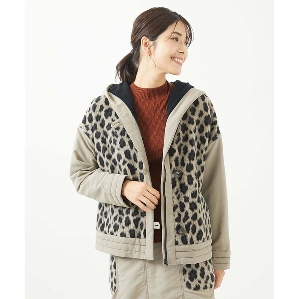 ジャンニ・ロ・ジュディチェ（GIANNI LO GIUDICE）/アニマルジャガードウール混ブルゾン