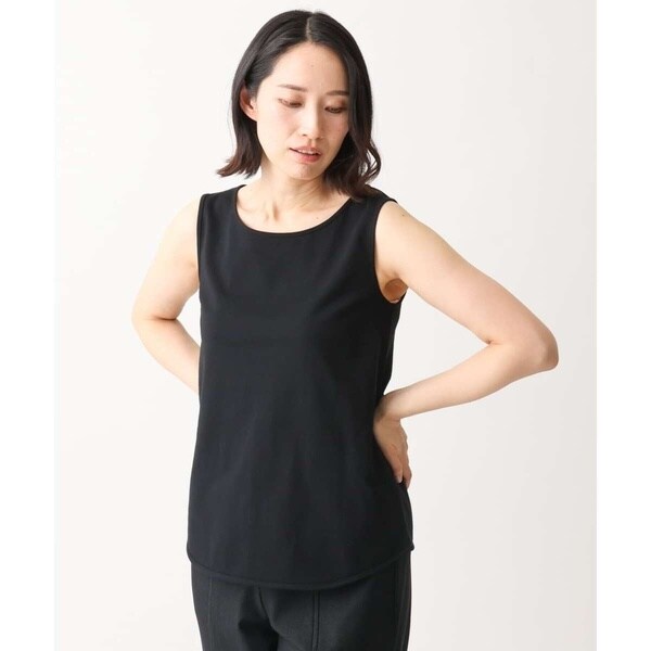 ジャンニ・ロ・ジュディチェ（GIANNI LO GIUDICE）/[日本製]リヨセルコットンスパイラル天竺タンクトップ GIANNI LO GIUDICE / ジャンニ・ロ・ジュディチェ [洗える・日本製