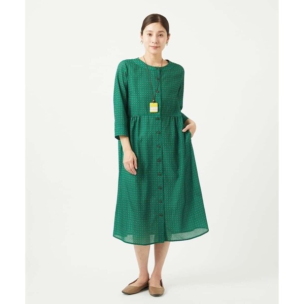 ジャンニ・ロ・ジュディチェ（GIANNI LO GIUDICE）/[洗える]バンダナ小付き柄ワンピース_6