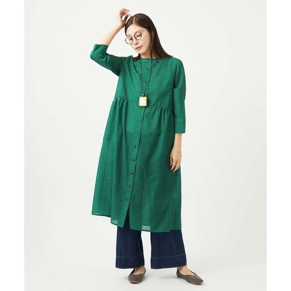 ジャンニ・ロ・ジュディチェ（GIANNI LO GIUDICE）/[洗える]バンダナ小付き柄ワンピース_7