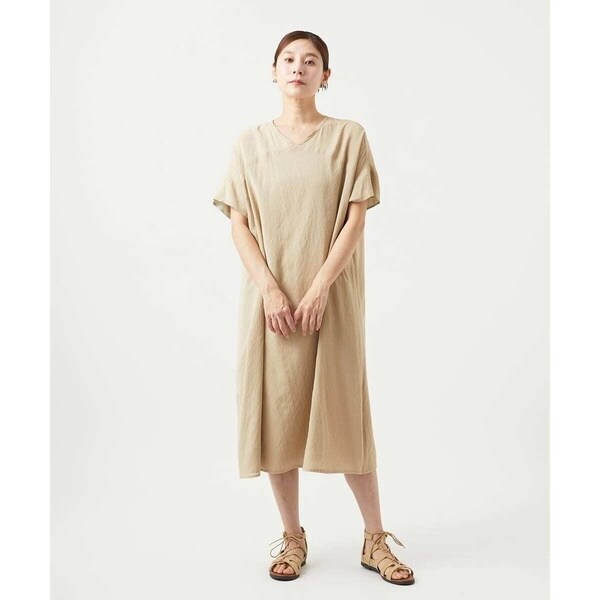 ジャンニ・ロ・ジュディチェ（GIANNI LO GIUDICE）/[洗える・リバーシブル]ポリエステルレーヨンプレーンウェーブワンピース_19