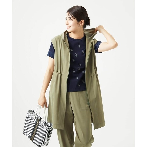 ジャンニ・ロ・ジュディチェ（GIANNI LO GIUDICE）/[洗える・撥水加工]ナイロンリぺレントロングジレ