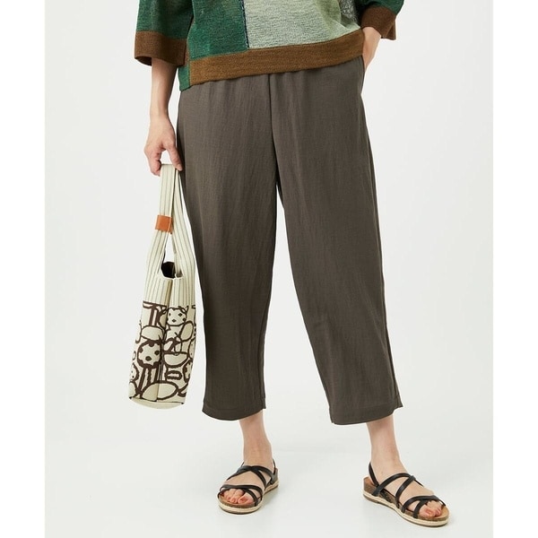 ジャンニ・ロ・ジュディチェ（GIANNI LO GIUDICE）/[洗える・日本製]ナチュラルスムースパンツ