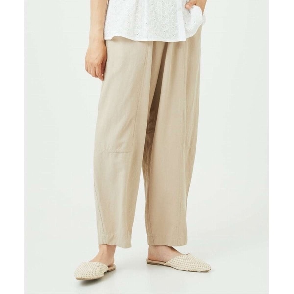 ジャンニ・ロ・ジュディチェ（GIANNI LO GIUDICE）/[洗える]レーヨンコットンコクーンシルエットパンツ