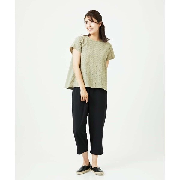 ジャンニ・ロ・ジュディチェ（GIANNI LO GIUDICE）/[洗える]トライアングルレースカットソー_5